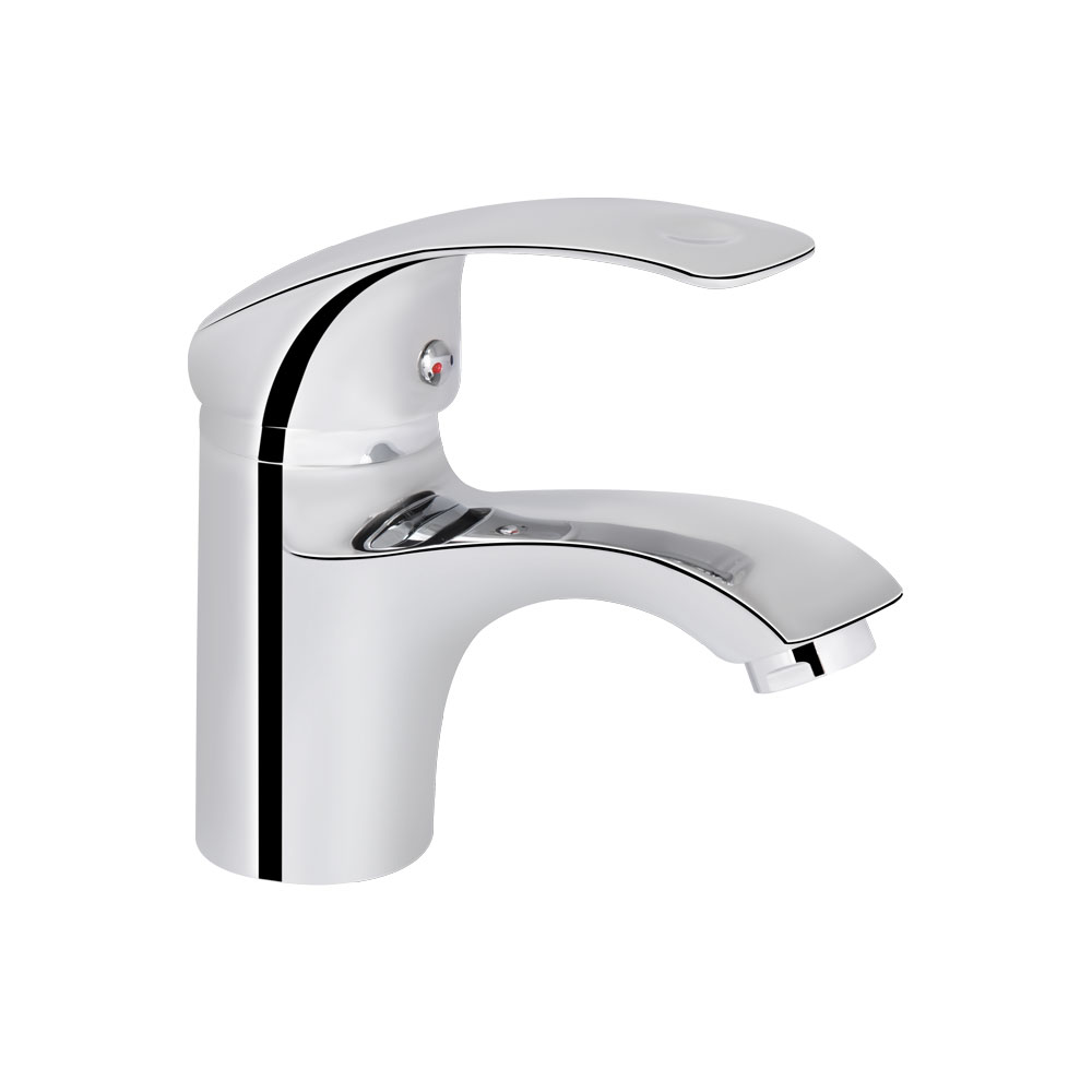 Змішувач для раковини низький Mars 001, Chrome (k40) LIDZ